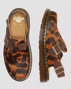 Jorge Made in England Hair On Slingback Mule in Ocelot | Dr. Martens Dr Martens Mules, Fashion Pieces, Slingback Mules, Best Walking Shoes, Shoe Inspo, Trendy Shoes, Crazy Shoes, Dream Shoes