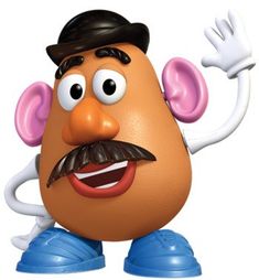 a cartoon character with a mustache and moustache