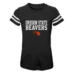 Cheer on your favorite team in style with this officially Licensed National Collegiate Athletics Association apparel. Whether you are on campus, attending a game, at school, out for the night or tailgating this makes your allegiance unmistakable with team colors and logo. This quality garment will last for seasons to come! Oregon State Beavers, Steelers Girl, Oregon State, Logo Tees, Casual Fits, Ncaa, Sleeve Styles, Oregon, Top Shirt