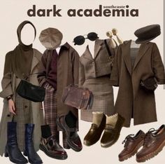 Dark Academia Wardrobe Essentials, Academia Wardrobe Essentials, Dark Academia Wardrobe, Academic Fashion, Academia Wardrobe, Dark Academia Look, Dark Academia Fashion Pants