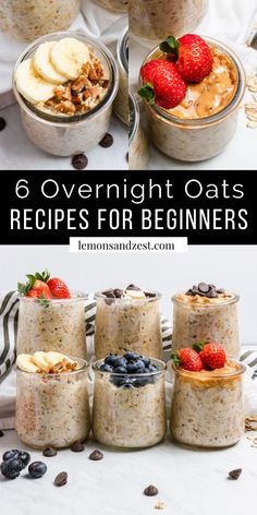 overnight oats recipe for beginners