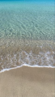 the beach is clean and clear for us to see