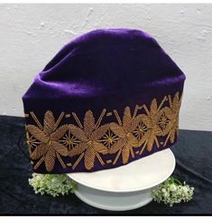 Nigerian/African Traditional Wedding Cap,kuti hats, Agbada hat, Ibo cap. Yoruba cap, African Chieftaincy Wedding Hat. , African Men's Wedding Velvet Cap/Beaded Cap. Nigerian Special Traditional Men Hat Embroidered Wedding Hat, Traditional Adjustable Hat For Formal Occasions, Traditional High Crown Costume Hat For Wedding, Traditional Fitted Hats For Wedding, Traditional Fitted Wedding Hats, Traditional Gold Hat For Wedding, Traditional Embroidered Wedding Hats, Traditional Church Hat, Traditional Wedding Hat Headpiece