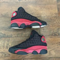 Air Jordan 13 Retro GS 'Bred' 2013 Air Jordan 13 Retro, Jordan 13 Retro, Air Jordan, Air Jordans, Jordan, Closet