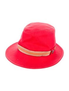 Red and multicolor Philip Treacy fedora with striped grosgrain band. Philip Treacy, Fedora, Accessories Hats, Trim, Women Accessories, Band, Hats, Red, Black