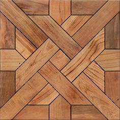 wood flooring made from different types of wooden planks and pieces of plywood