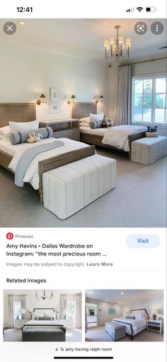 an image of a bedroom on the app