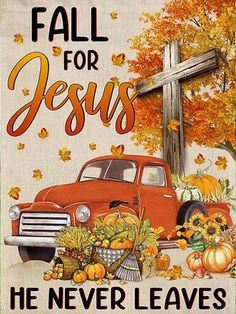 Jesus Never Leaves Paint by Numbers Fall For Jesus, A Course In Miracles, Inspirational Quotes God, Bible Verses Quotes Inspirational, Christian Quotes Inspirational, Red Truck, Bible Art, Scripture Quotes, Diy Frame