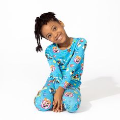 Gear up for bedtime adventures with our PAW Patrol Mighty Pups Kids Bamboo Pajamas – the perfect sleepwear for little heroes! 🐾 These pajamas feature the courageous PAW Patrol Mighty Pups, ready for dreamtime missions and heroic rescues. Crafted from luxuriously soft and breathable bamboo fabric, our pajamas ensure a cozy night's sleep for your little one. Designed with long sleeves and full-length pants, these pajamas are ideal for cooler nights, providing warmth and comfort. Our pajamas are t Playful Character Print Sleepwear For Bedtime, Playful Character Print Sleepwear, Playful Cartoon Print Onesie For Sleepovers, Disney Character Print Sleepwear For Bedtime, Fun Cartoon Print Sleepwear For Playtime, Disney Cartoon Print Sleepwear For Sleepover, Disney Sleepwear With Cartoon Print For Sleepover, Disney Character Print Sleepwear, Long Sleeve Disney Sleepwear For Bedtime