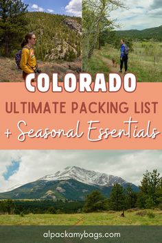 Learn what to pack for the ultimate trip to Colorado. From roadtripping to hiking and city exploring, these are the essentials you should pack for Colorado. You'll find what to pack for Colorado in summer and the ultimate packing list for Colorado in winter! Stay comfortable and make the most of your trip with the ultimate Colorado packing list. Colorado Travel Guide | US Travel Destinations