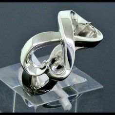 Tiffany & Co. Paloma Picasso Double Loving Heart Ring 100% Authentic ! 925 Size 6! Will Include Pouch& Regular Box! 100% Authentic Guaranteed. Jewelry Tiffany, Loving Heart, Paloma Picasso, 6 Rings, Tiffany Co Jewelry, Womens Jewelry Rings, Paloma, Tiffany & Co., Heart Ring