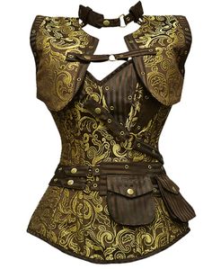 Steampunk Armor, Steampunk Outfits, Moda Steampunk, Corset Steampunk, Futurisme Retro, Steampunk Corset, Style Steampunk, Steampunk Cosplay