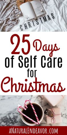 the top 25 days of self care for christmas