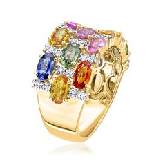 Amazon River, Ingredients List, Step Inside, Gemstone Colors, Yellow Blue, Shades Of Green, Pink Yellow, Blue Orange, Sapphire Ring