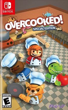 the nintendo switch game overcooked special edition