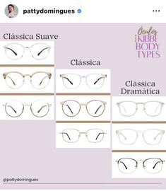 Dramatic Classic Glasses, Soft Classic Kibbe Glasses, Soft Dramatic Glasses, The Curated Closet, Light Spring Colors, Classic Glasses