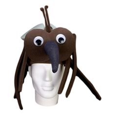 This Mosquito Hat will definitely make you stand out at your next Party, Hora Loca, Wedding, Corporate Event, Birthday, Quinceanera, or Halloween Party! It can be used as a wedding hats, top hats, photo booth props, or a party favor. Novelty Brimmed Costume Hats And Headpieces, Novelty Hats For Costume Party, Novelty Brimmed Mini Hats For Costume, Novelty Brimmed Mini Hat For Costumes, Novelty Costume Hats And Headpieces, Novelty Mini Hats For Costume Party, Novelty Mini Cap Hats For Costume Party, Novelty Costume Hat As A Gift, Novelty Brimmed Mini Hats For Costume Party