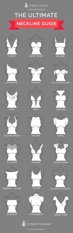 the ultimate guide to necklines and bras for women in sizes up to 40