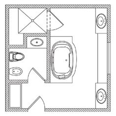 the floor plan for a small apartment