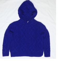 Luxuriously Soft Hooded Cashmere Sweater. Cable-Knit Elements. Color Is Purple With Blue Undertone.Very Thick Material. Ribbed Hem And Sleeves. Unlined. Size 5. 18" Long. White Cable Knit Sweater, Ralph Lauren Quarter Zip, Navy Blue Hoodie, Polo Ralph Lauren Kids, Ralph Lauren Pullover, Polo Pullover, Polo Ralph Lauren Sweater, Polo Sport Ralph Lauren, Ralph Lauren Kids