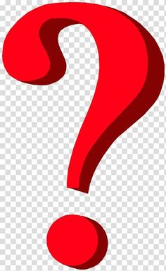 a red question mark on a transparent background png clipart rh pinterest com