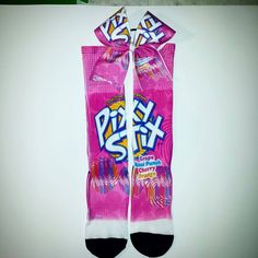 #pixystix #customsocksandbowsets #blingonthebows #cheer #bows Beverage Can, Candy