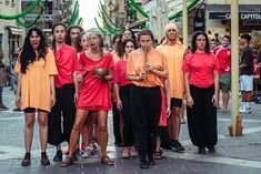 Nataša Pantović Malta Dance Festival dancing in Valletta in the project Urban Symphony