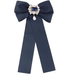 Suitable for daily use, it is a good gift for your friends. Perfect for parties, weddings, everyday office work, or other occasions. Wear it with stand-collar shirts, sweaters, blouses, and dresses for an elegant look and added glamour. Specification: 1. Clip closure on ribbon back, which can pin your bow tie faster and easier. 2. Nice Accessories: Match with a collar shirt, sweater, blouse, and dress to increase your elegant personality. 3. Add this fancy bow brooch to make daily life more inte Elegant Bow Pins As Gifts, Elegant Formal Pins With Decorative Bow, Elegant Bow Pins As A Gift, Elegant Bow Pins For Gifts, Elegant Brooches With Ribbon For Gifts, Elegant Ribbon Brooches As Gift, Elegant Butterfly Knot Bow For Gift, Elegant Ribbon Brooches For Gift, Elegant Blue Lapel Pin For Formal Occasions