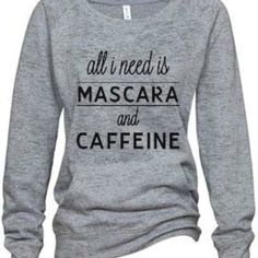 "mascara" athletic heather burnout fleece sweatshirt The Cardigans, I'm With The Band, Dress Sweater, Inspiration Mode, Up Girl, Looks Style, Look Fashion, Passion For Fashion, Just In Case