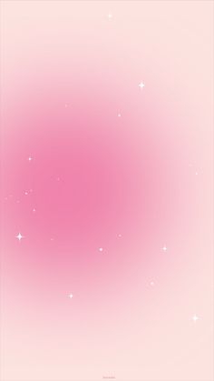 a pink and white background with stars in the sky