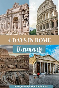 four days in rome itinerary