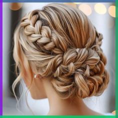 Embrace a bohemian vibe with these braided updo hairstyles. Perfect for a relaxed and carefree look. Save this pin for boho hair ideas! #Braids #Updo #BohoStyles Wedding Updo With Braid, Hair Ideas Braids, Boho Updo Hairstyles, Updo With Braid, Bohemian Updo, Braided Updo Hairstyles, Classic Bob Hairstyle, Braids Updo, Boho Updo