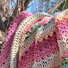 Soft textured crochet blanket pattern