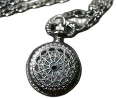 White Gold Jewelry With Skeleton Dial, Steampunk Silver Engraved Jewelry, Silver Compass Design Jewelry For Formal Occasions, Victorian Skeleton Dial Pocket Watch As Gift, Silver Timeless Round Locket Necklace, Silver Timeless Pocket Watch With Skeleton Dial, Timeless Silver Pocket Watch With Skeleton Dial, Silver Engraved Pocket Watch As Gift, Antique Silver Pocket Watch As Gift