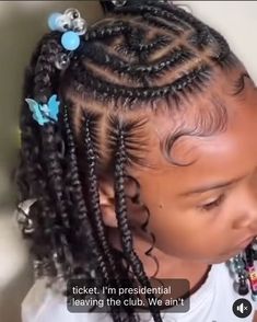 Kid Braid Styles With Beads, Daughter Hairstyles, Toddler Braided Hairstyles, Cute Toddler Hairstyles, Black Kids Braids Hairstyles, Kids Curly Hairstyles, Lil Girl Hairstyles, Toddler Hairstyles Girl, Natural Hairstyles For Kids