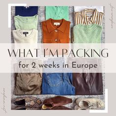 Travel Wardrobes For All Seasons - une femme d'un certain âge What To Pack For 2 Weeks In Europe Fall, Packing For 2 Weeks, Travel Capsule Wardrobe Spring, Spring Travel Capsule, 2 Weeks In Europe, Coastal Chic Style, Cruise Wardrobe, Packing Wardrobe, Holiday Capsule Wardrobe