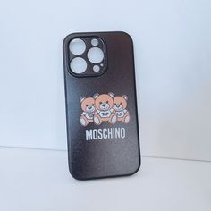 For iphone 14 pro only! PLEASE CHECK FOR CORRECT SIZE BEFORE PURCHASING! Thank you :) Cute Black Bear, Trendy Cases, Bucket Hats, Black Bear, Cute Black, Moschino, Caps Hats, Bucket Hat, Accessories Hats