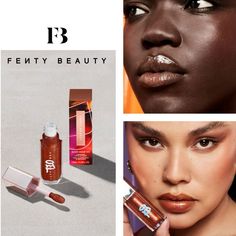 New In Boxsummer 2024 Release Fenty Beauty Gloss Bomb Oil Luminizing Lip Oil N' Gloss Coppa Cookie - Copper Glaze Lips In This New, Limited-Edition Gloss Bomb Formuladelivering The Same Irresistible Shimmer + Shine You Lovenow In A Lineup Of Shades With A Gel-Oil Texture. A New + Limited-Edition Hybrid Lip Oil-Glossin Three Slick, Shimmering Shades For All. Fill Weight: 0.3 Oz/ 9 Ml Fenty Beauty Gloss Bomb, Oil Texture, Fenty Beauty Makeup, Shimmer Shine, Lip Balm Gloss, Fenty Beauty, Lip Oil, Lip Makeup, Womens Makeup