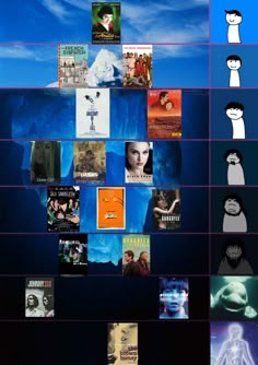 an image of many different movies on the screen