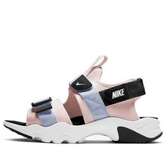 (WMNS) Nike Canyon Sandal 'Barely Rose' CV5515-600 (Women's) Pink Synthetic Sport Sandals For Spring, Trendy Pink Sport Sandals For Spring, Pink Cushioned Sport Sandals For Spring, Sporty Pink Synthetic Sandals, Sporty Pink Synthetic Sport Sandals, Pink Sporty Synthetic Sport Sandals, Pink Synthetic Sport Sandals, Pink Sporty Sandals For The Beach, Trendy Open Toe Sports Sandals