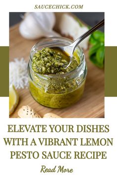 Lemon Pesto Sauce Recipe Grilled Veggies