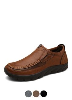 Mens Loafers Shoes, Spring And Autumn, Loafer Shoes, Loafers Men, Everyday Wear, Loafers, Slip On, Sewing, How To Wear