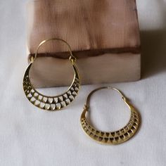 Big gold hoop earrings engraved earrings African earrings ethnic earrings.bohemian jewelry boho earrings viking jewelry.girlfriend gift mom Gemstone -  Na Jewelery Category:- Hoop,Earring Metal:-Brass -- T H E * Q U A L I T Y We buy raw gemstones directly from miners and then get them cut and polished at our workshop , Therefore saving some bucks (additional added fees and markups) avoiding a middle man and making sure of the authenticity of the gems. And we use top quality materials that are wa Intricate Brass Hoop Earrings, Engraved Small Hoop Earrings As Gift, Engraved Small Hoop Earrings For Gift, Handmade Gold Metal Cartilage Earrings, Handmade Gold Cartilage Earrings, Festival Brass Jewelry Engraved, Festival Engraved Brass Jewelry, Engraved Brass Jewelry For Festivals, Brass Hoop Earrings With Intricate Design