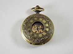 Personalized pocket watches make great gifts for a birthday, Christmas, graduation, your best man or groomsmen, father of the bride or groom, Father’s day, a retirement, or any special occasion! This beautiful watch has a lovely bronze finish, and with the jeweled mechanical movement it truly looks Faith Tattoo On Wrist, Traditional Anniversary Gifts, Dragon Tattoo Back Piece, Pocket Watch Tattoo, Amazing Finds, Watch Tattoos, Practical Wedding, Harrisburg Pa, Year Anniversary Gifts