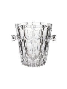 Vintage 1960s Blekristall Crystal Champagne Bucket Large Weston Table Deco Wallpaper, Champagne Bucket, Wine Bucket, 1930s Art, Champagne Buckets, Art Deco Wallpaper, English Art, Crystal Champagne, Vintage Baskets