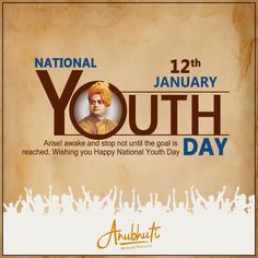 an advertisement for the national youth day