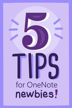 5 Beginners Tips for OneNote One Note Organization Work, Microsoft Onenote Templates, One Note Tips, Outlook Hacks, Onenote Tips, Note Organizer, Microsoft Word Lessons, Onenote Planner, Business Communication Skills