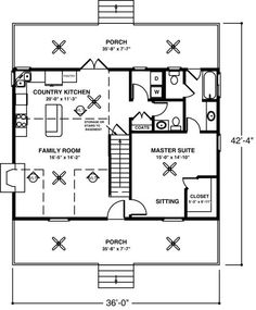 the lower level floor plan for a two story home with lofts and living quarters