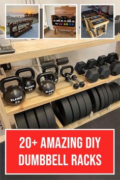 there are many different types of dumbbell racks