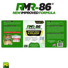 the back cover of an instruction manual for new improved formula, with instructions on how to use it